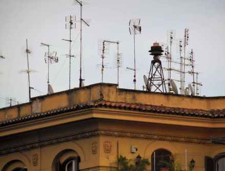 Rom 14 - Stadtansichten 20 - Antennen